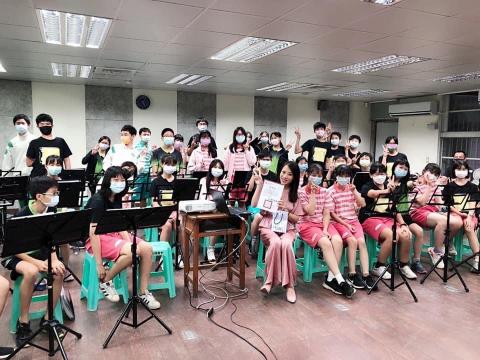 Brigitte唱.心.戲 - 英明國中管樂班演講