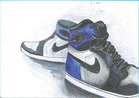 黃冠諭 - 手繪鞋子