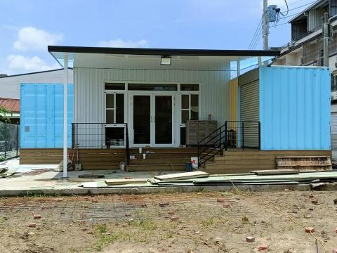 騰達工程 - 貨櫃屋中置完成