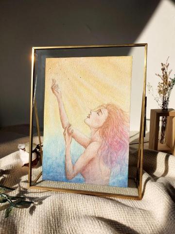 nothingtograce  - 水彩＋亮片