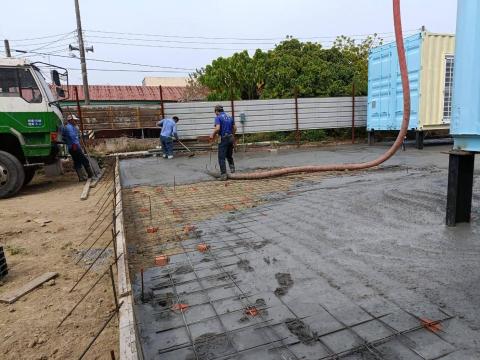 騰達工程 - 預拌混凝土灌漿