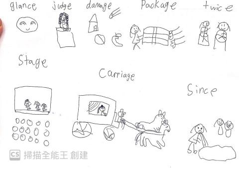 均庭老師 - 小五英文 單詞記憶（學生作品）