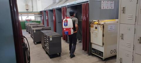 嘉澤滅鼠封堵防治工程 - 職業訓練場電焊區消毒 嘉澤滅鼠封堵防治工程 - 職業訓練場電焊區消毒