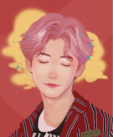 酸怡林 - 人物插畫（電繪）