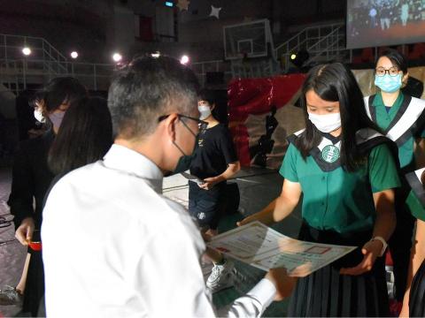 葉兆容Jolie Yeh - 高中局長獎獲獎