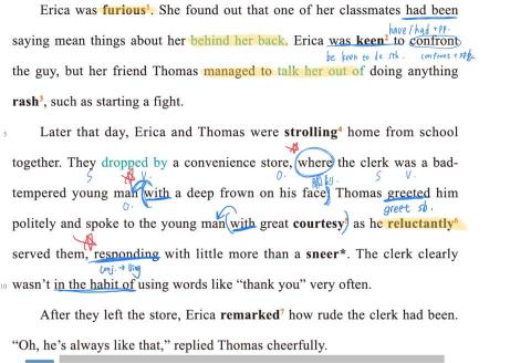 江宛庭 - 英文教學筆記（圖為高中程度）