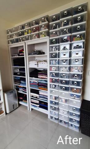 心.整理▪︎Fiona▪︎ - 將衣物分類整理後，依照業主的習慣，以收摺的方式，一目瞭然清楚呈現！