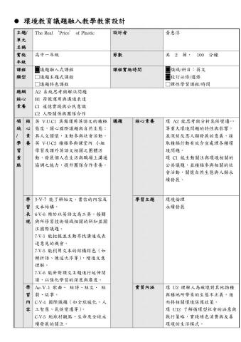 黃惠淳 - 108課綱素養導向教案