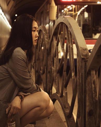 nickson.photography - 作品範例 / 隧道復古電影感人像攝影