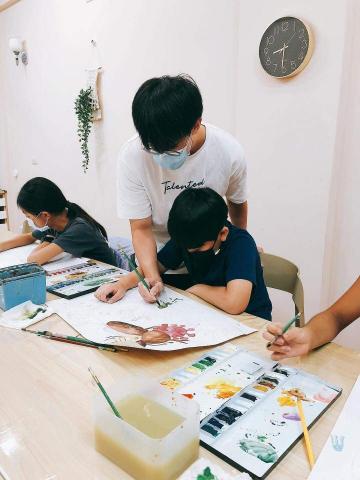 郭世緯 - 團體班上課照