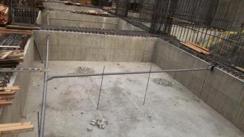 銓隼水電工程行 - 嘉義大學學生宿舍地下蓄水池管路配置