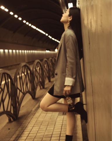 nickson.photography - 作品範例 / 隧道復古電影感人像攝影