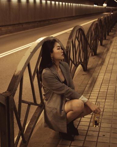 nickson.photography - 作品範例 / 隧道復古電影感人像攝影