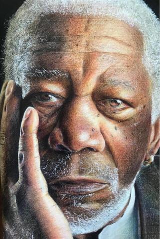 郭家驥繪畫創作與寵物交流 - 色鉛筆