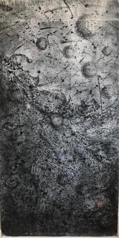 郭家驥繪畫創作與寵物交流 - 水墨抽象