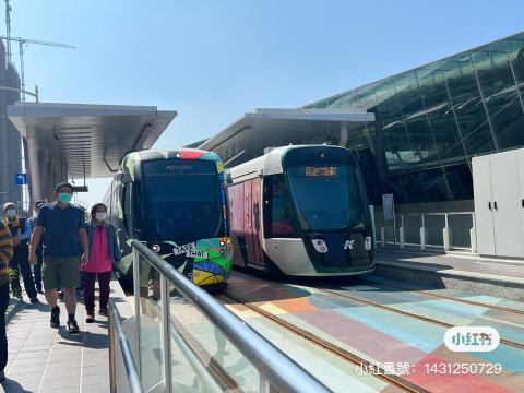 嘿嘿台客嘻已出院 正常營業中 - 高雄輕軌