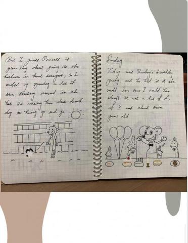 Jessamine 英文家教 - 改編自遜咖日記的英文繪本