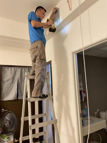 飛宏冷氣空調 - 安裝室內機