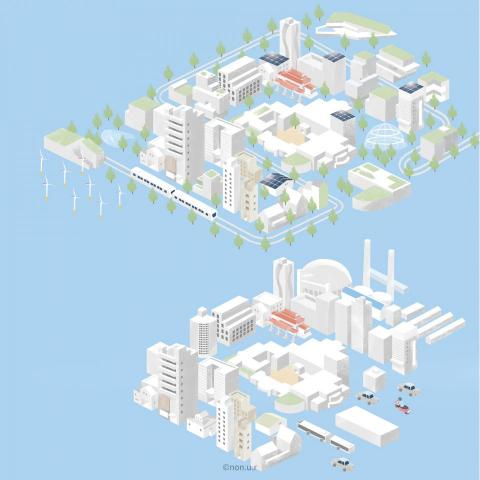 不定期更新 - 電繪建築插畫