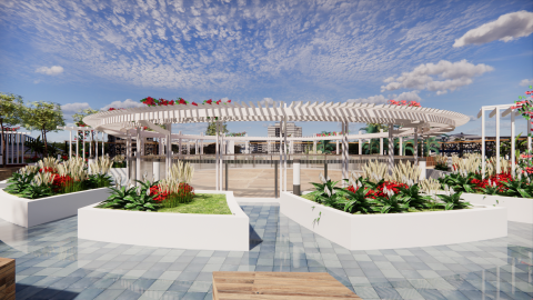 rich  - 花園庭院設計渲圖