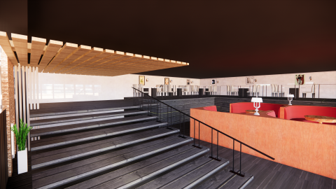 rich  - 餐廳設計渲圖