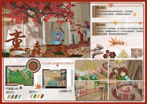 rich  - 由建築師公會舉辦的2020建築+包容+生活 空間創意補給站競賽學生組［最佳構思獎］作品:童之森