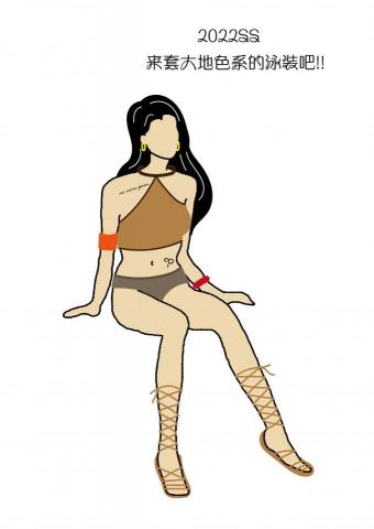 龍筑藝術工作室 - 泳裝設計