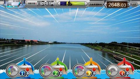 懶人科技工作室 - 宜蘭縣府觀光推廣互動遊戲(遊戲畫面：冬山河)