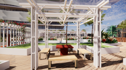 rich  - 花園庭院設計渲圖