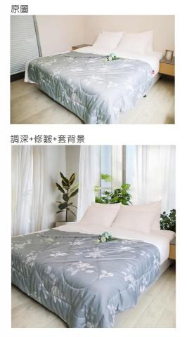 美樂蒂 - 圖片去背後套用其他背景合成。