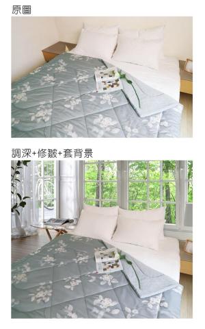 美樂蒂 - 圖片去背後套用其他背景合成。