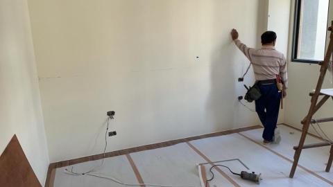 羊樣木作 - 準備放樣施工