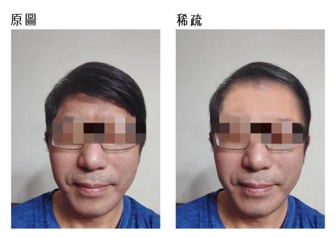 美樂蒂 - 產品需求，將髮量減少、增加白髮