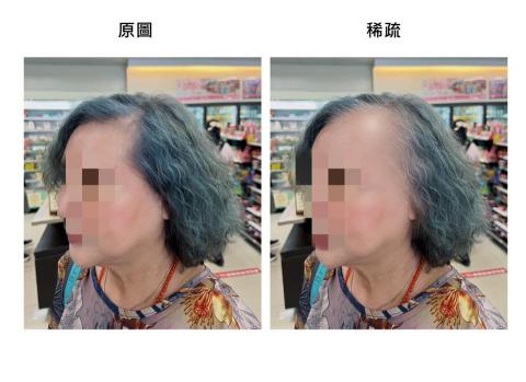 美樂蒂 - 產品需求，將髮量減少