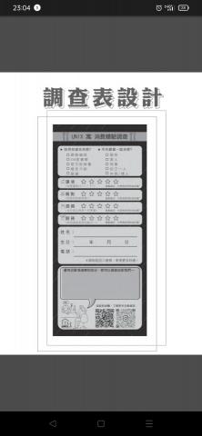 施詩 - 調查表設計