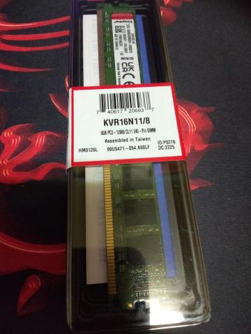 派克工作室 - 客戶升級DDR3 8G 記憶體