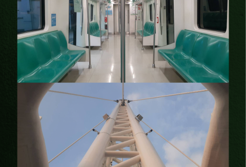 白曉埼 - 大港橋/捷運(本人拍攝作品)