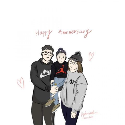 林敬軒 - 似顏繪