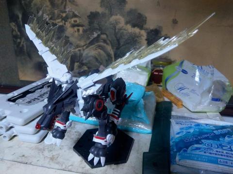 Ngasawa Lin - 數碼寶貝鋼鐵加魯獸模型快速素組代工（11小時）