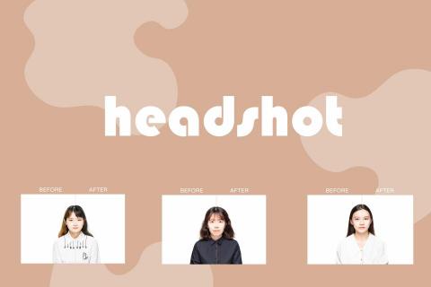 Apple Wang  影像後製｜產品拍攝｜影片剪輯 - 證件照拍攝練習