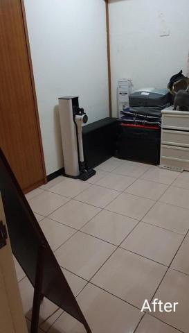 心.整理▪︎Fiona▪︎ - 分類、分區，物品各別找到該隸屬的位置，粉嫩色的地板也終於重見天日。