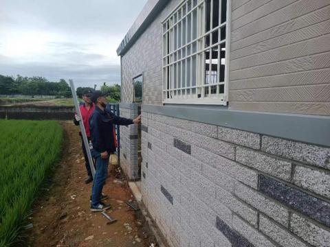 竹東宜安居企業社 - 楊梅別墅洋房後院花房工程（完工後）