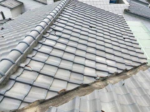 竹東宜安居企業社 - 新竹市香山區民宅屋頂更換防漏工程（施工前）