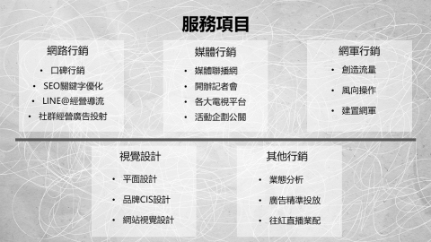 喬御國際有限公司 - 服務項目