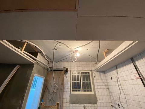 翔欣工程行 - 2022 5/5 新北永和 矽酸鈣板明架天花板