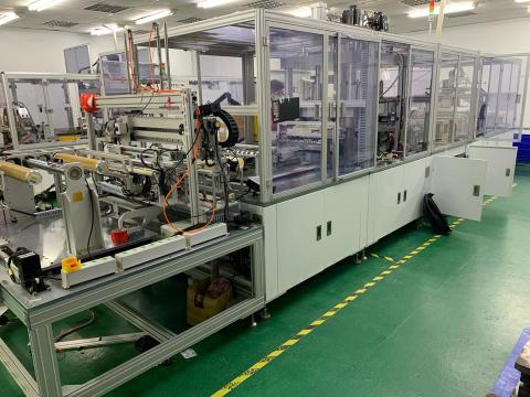 鑫盛企業社 - 百驟科技沖床產線