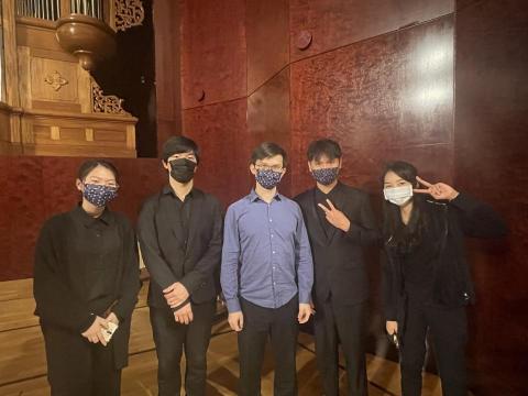 張先生 - 獲取難得的機會與職團學長共同演出