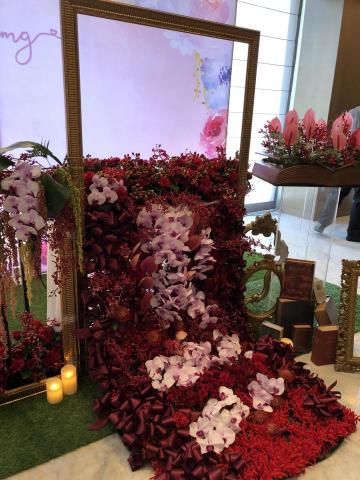 圖。花藝。設計 - 婚禮佈置