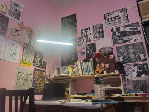 吳竹 - 工作環境一隅