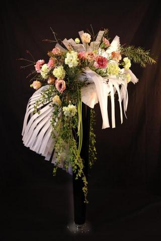 圖。花藝。設計 - 受邀發表於台灣花藝雜誌作品